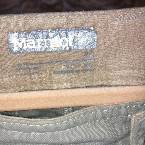 Marmot mens pants. Size 33  x 34. 31 inseam. Good used condition. - Picture 2 of 7
